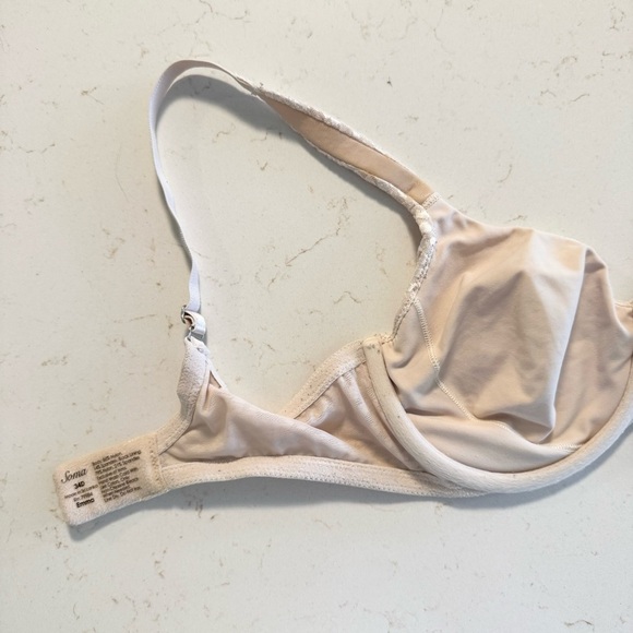 Soma Bra Minimizing Emma Underwire Bra Womens 34D Cream - Picture 5 of 9